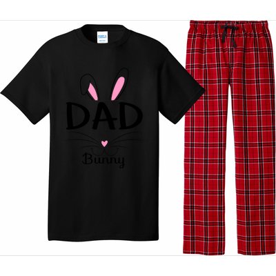 Family Matching Dad Bunny Graphic Easter Costume Dad Great Gift Pajama Set