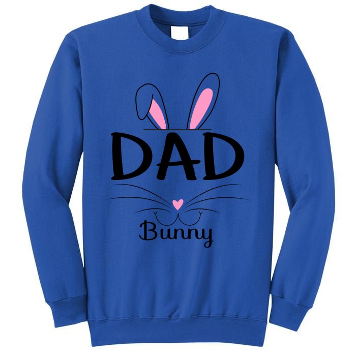 Family Matching Dad Bunny Graphic Easter Costume Dad Great Gift Sweatshirt