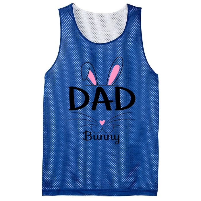 Family Matching Dad Bunny Graphic Easter Costume Dad Great Gift Mesh Reversible Basketball Jersey Tank