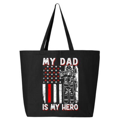 Firefighters My Daddy Is My Hero Firefighter Rescue Service Great Gift 25L Jumbo Tote