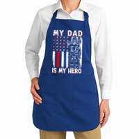 Firefighters My Daddy Is My Hero Firefighter Rescue Service Great Gift Apron