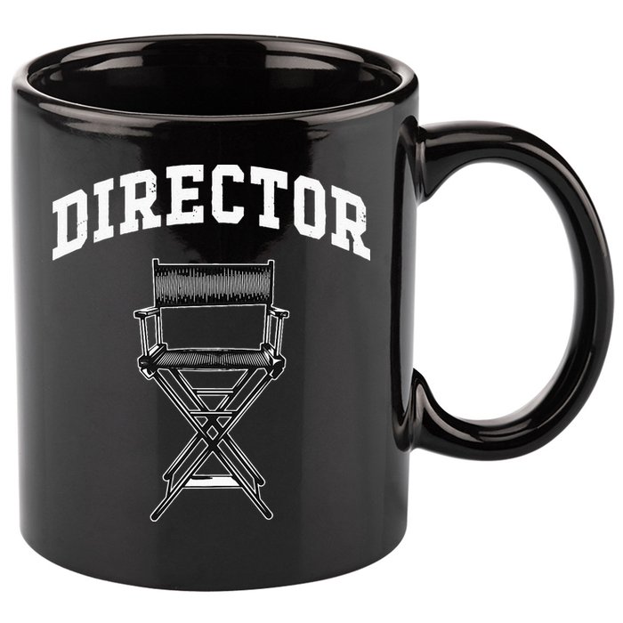 Filmmaker Movie Director Filmmaking Cinema TV Producer 11oz C Handle Ceramic Mug