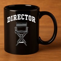 Filmmaker Movie Director Filmmaking Cinema TV Producer 11oz C Handle Ceramic Mug