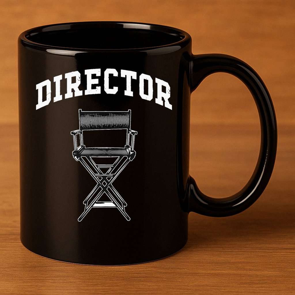 Filmmaker Movie Director Filmmaking Cinema TV Producer 11oz C Handle Ceramic Mug