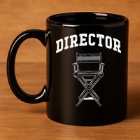 Filmmaker Movie Director Filmmaking Cinema TV Producer 11oz C Handle Ceramic Mug