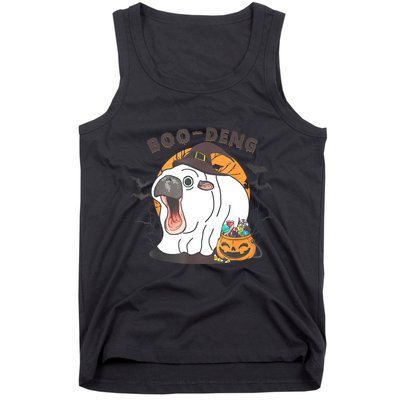 Funny Moo Deng Pumpkin Halloween Costumes Pygmy Hippopotamus Tank Top