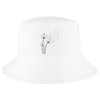 Flower Maltese Dog Dandelion Funny Animal Lover Cool Comfort Performance Bucket Hat