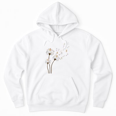 Flower Maltese Dog Dandelion Funny Animal Lover Hoodie