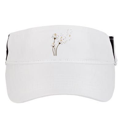 Flower Maltese Dog Dandelion Funny Animal Lover Adult Drive Performance Visor