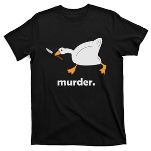 Funny Murder Duck Animal Meme T-Shirt