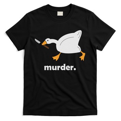 Funny Murder Duck Animal Meme T-Shirt