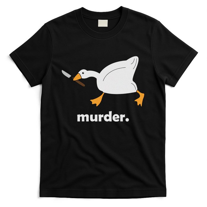 Funny Murder Duck Animal Meme T-Shirt