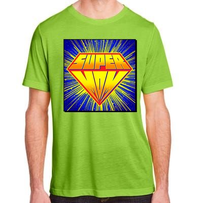 Funny Mother's Day Super Mom Pop Art Comic Panel Adult ChromaSoft Performance T-Shirt