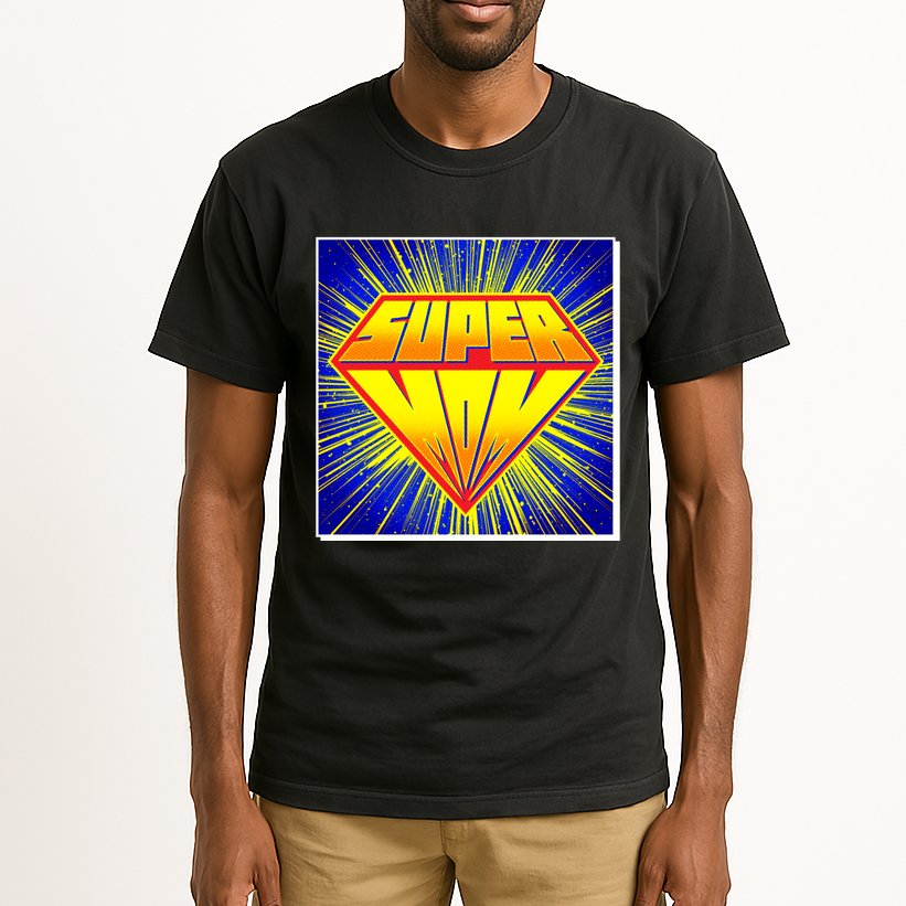 Funny Mother's Day Super Mom Pop Art Comic Panel Tall T-Shirt