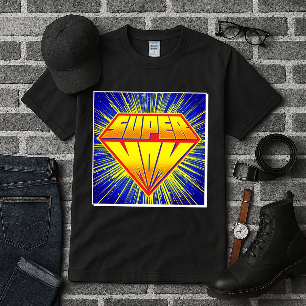 Funny Mother's Day Super Mom Pop Art Comic Panel Tall T-Shirt