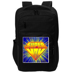 Funny Mother's Day Super Mom Pop Art Comic Panel Impact Tech Backpack