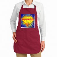 Funny Mother's Day Super Mom Pop Art Comic Panel Apron
