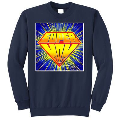 Funny Mother's Day Super Mom Pop Art Comic Panel Sweatshirt