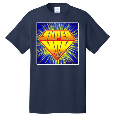 Funny Mother's Day Super Mom Pop Art Comic Panel Tall T-Shirt