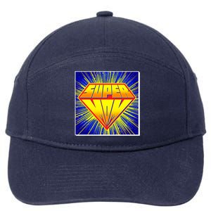 Funny Mother's Day Super Mom Pop Art Comic Panel 7-Panel Snapback Hat