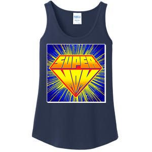 Funny Mother's Day Super Mom Pop Art Comic Panel Ladies Essential Tank