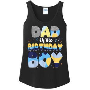 Family Matching Dad And Mom Birthday Boy Dog Gift Ladies Essential Tank