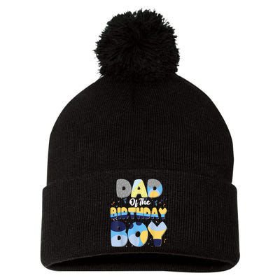 Family Matching Dad And Mom Birthday Boy Dog Gift Pom Pom 12in Knit Beanie