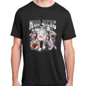 Funny Moo Deng Kawaii Pygmy Hippo Cute Zoo Animal Lover Adult ChromaSoft Performance T-Shirt