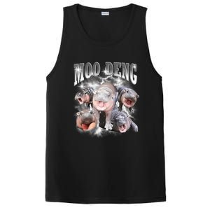 Funny Moo Deng Kawaii Pygmy Hippo Cute Zoo Animal Lover PosiCharge Competitor Tank