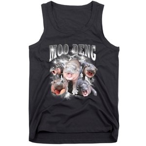 Funny Moo Deng Kawaii Pygmy Hippo Cute Zoo Animal Lover Tank Top