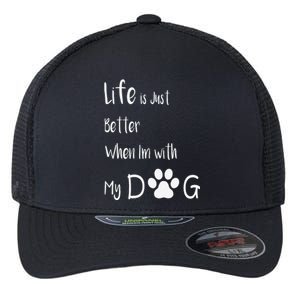 Funny Mothers Day Happy Mothers Day To My Favorite Dog Flexfit Unipanel Trucker Cap