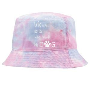 Funny Mothers Day Happy Mothers Day To My Favorite Dog Tie-Dyed Bucket Hat