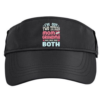 Funny Mothers Day Grandma Grandmother Adult Drive Performance Visor