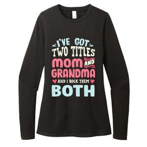 Funny Mothers Day Grandma Grandmother Womens CVC Long Sleeve Shirt