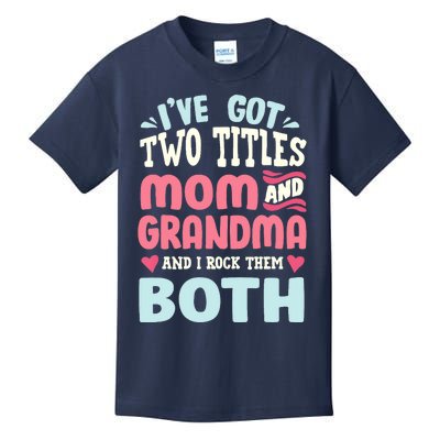 Funny Mothers Day Grandma Grandmother Kids T-Shirt