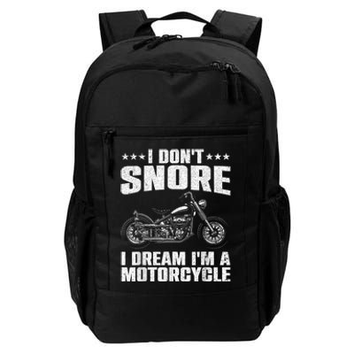 Funny Motorcycle Design For Men Women Motorcycle Rider Lover Daily Commute Backpack