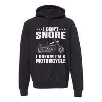 Funny Motorcycle Design For Men Women Motorcycle Rider Lover Premium Hoodie