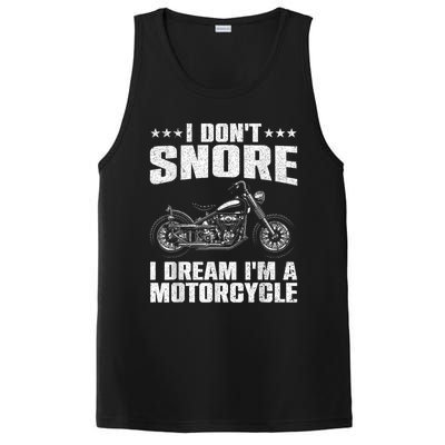 Funny Motorcycle Design For Men Women Motorcycle Rider Lover PosiCharge Competitor Tank