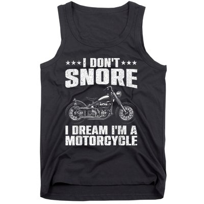 Funny Motorcycle Design For Men Women Motorcycle Rider Lover Tank Top