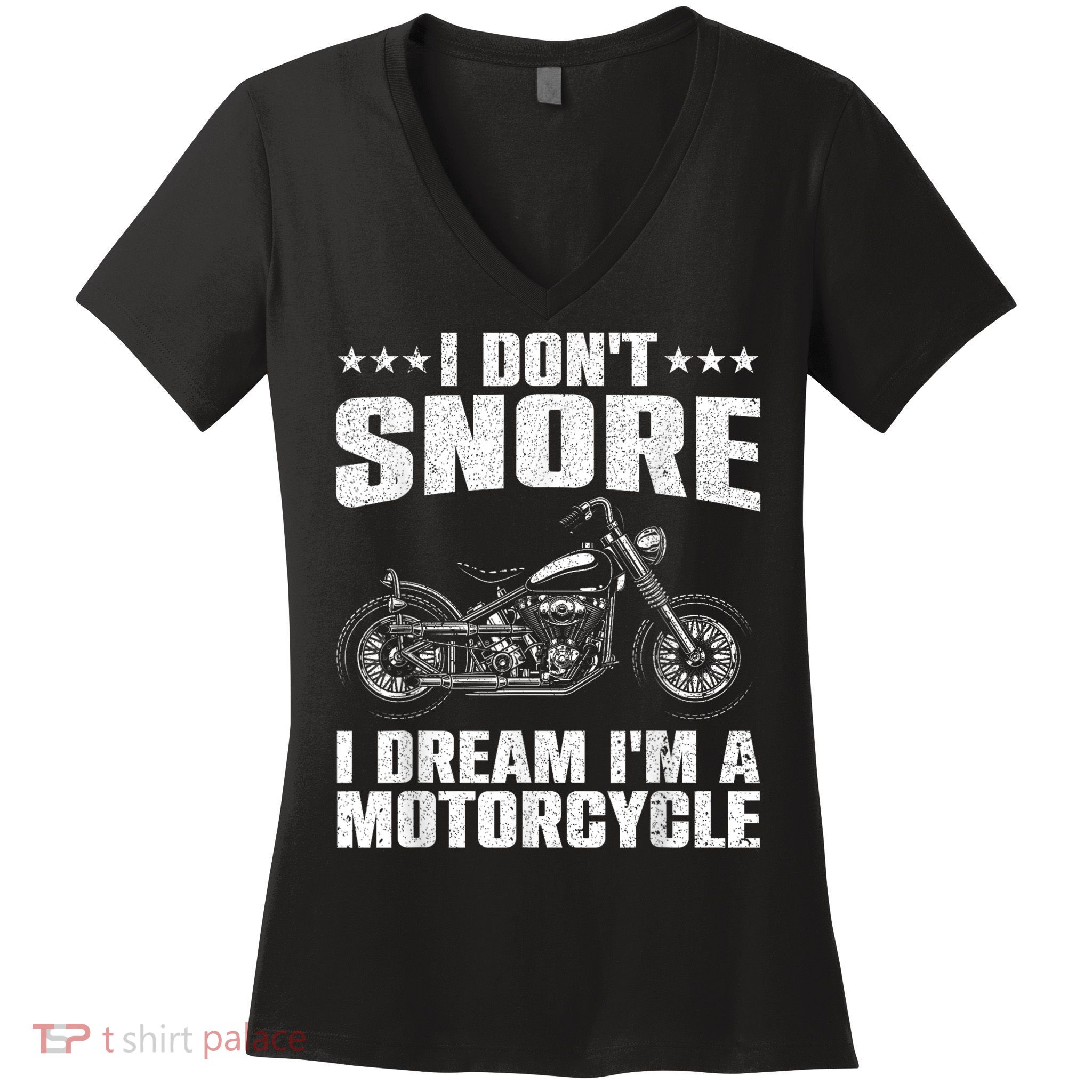 Funny Motorcycle Design For Men Women Motorcycle Rider Lover Women's V-Neck T-Shirt