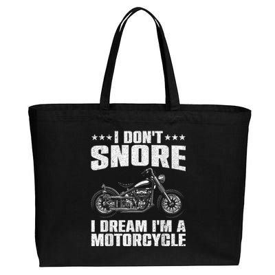 Funny Motorcycle Design For Men Women Motorcycle Rider Lover Cotton Canvas Jumbo Tote