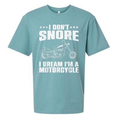 Funny Motorcycle Design For Men Women Motorcycle Rider Lover Sueded Cloud Jersey T-Shirt