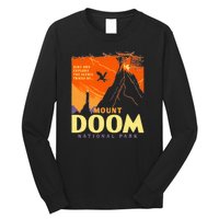 Funny Mount Doom National Park Classic Vintage Hiking Long Sleeve Shirt