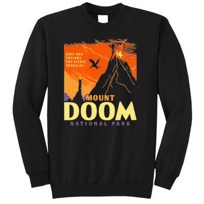 Funny Mount Doom National Park Classic Vintage Hiking Sweatshirt