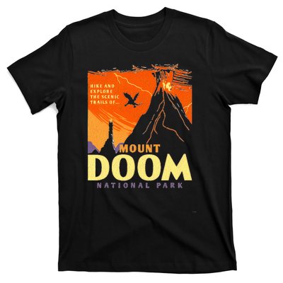 Funny Mount Doom National Park Classic Vintage Hiking T-Shirt