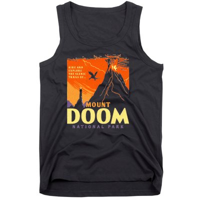 Funny Mount Doom National Park Classic Vintage Hiking Tank Top