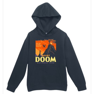 Funny Mount Doom National Park Classic Vintage Hiking Urban Pullover Hoodie