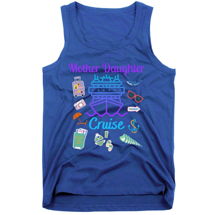 Funny Mother Daughter Cruise Ship Family Trip Vacation Mom Gift Tank Top