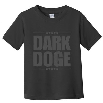 Funny! Maga Dark Doge Elon Vivek Blackout Maga Dark Doge Toddler T-Shirt