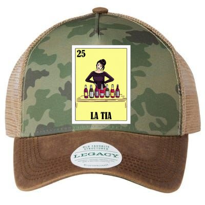 Funny Mexican Design For Aunt La Tia Legacy Tie Dye Trucker Hat